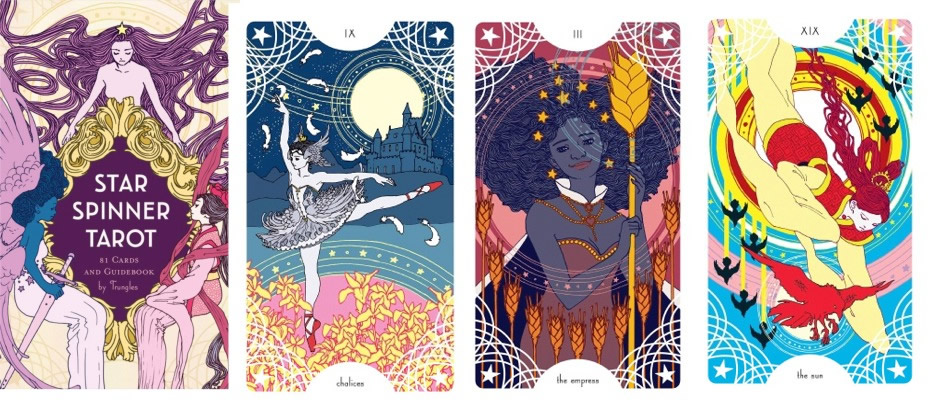 Star Spinner Tarot Deck 2020 by Trungles - Majestic Tarot Decks for Tarot Card Readings